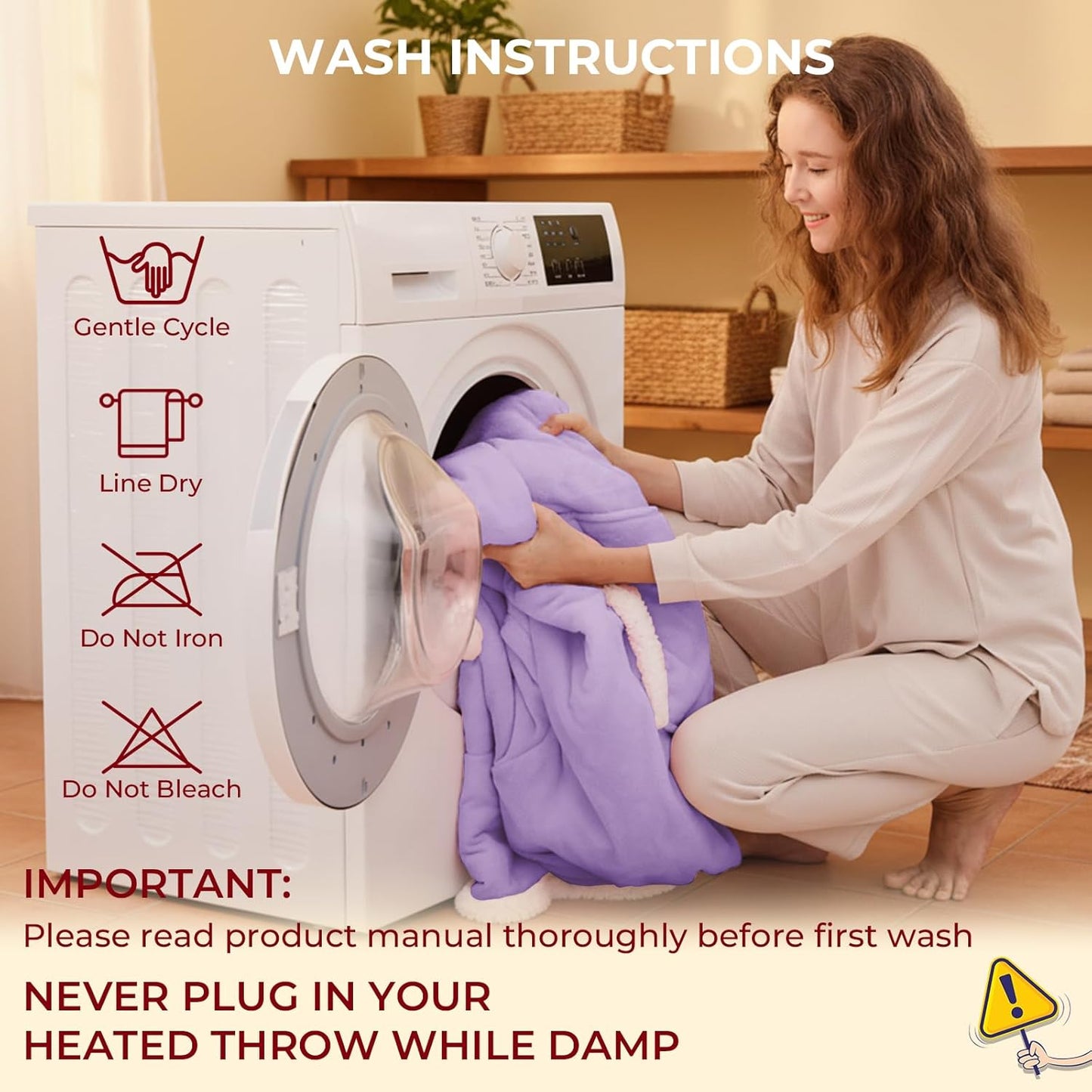 CozyWrap™ Wearable Heated Blanket