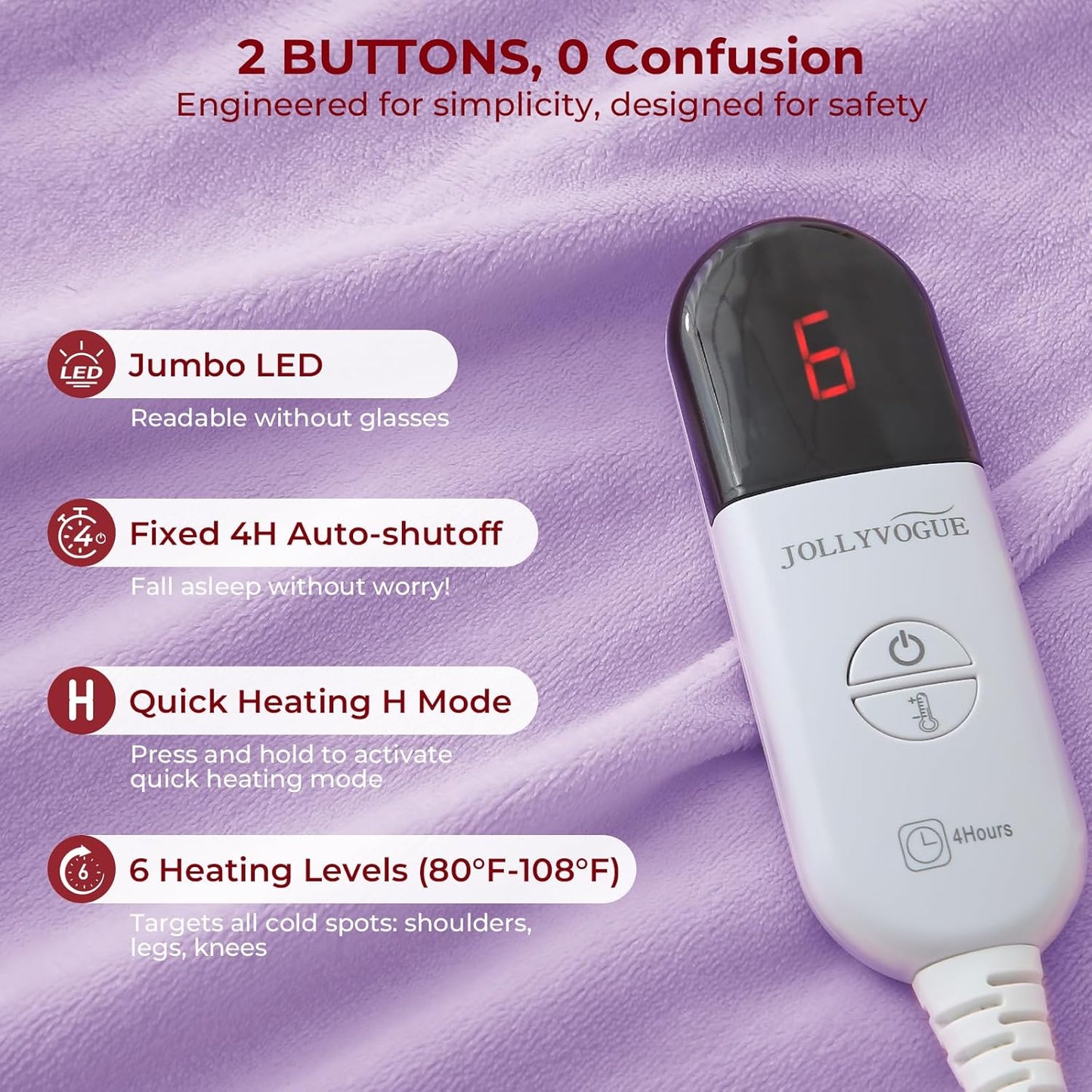 CozyWrap™ Wearable Heated Blanket